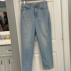 Madewell curvy perfect vintage jeans